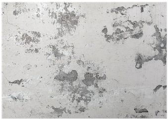 Old White Concrete Wall With Paint Cracks - Old White Paint Texture (400x400), Png Download