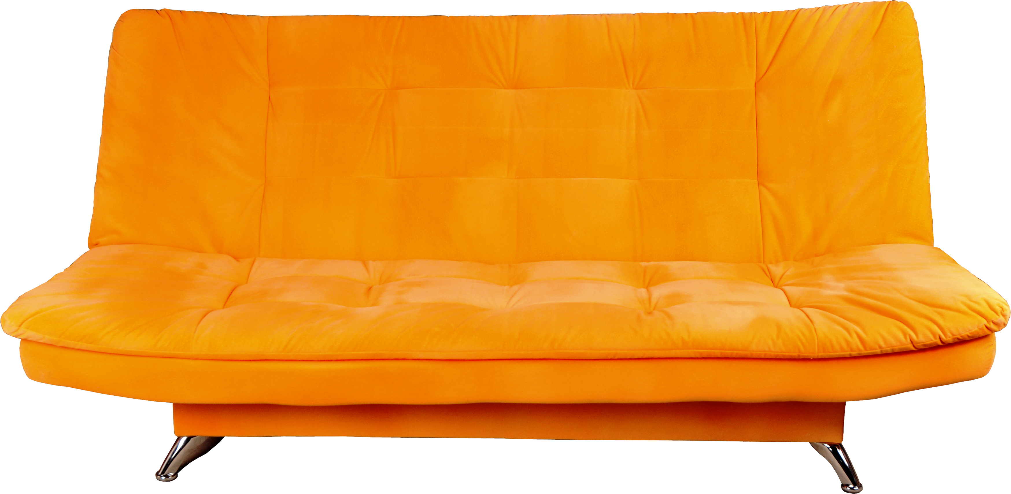Orange Sofa Png Image - Orange Sofa Transparent Background (3497x1709), Png Download