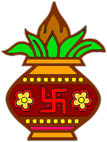 Kalash Indian Wedding Png Images And Clipart Free - Pohela Boishakh (372x492), Png Download