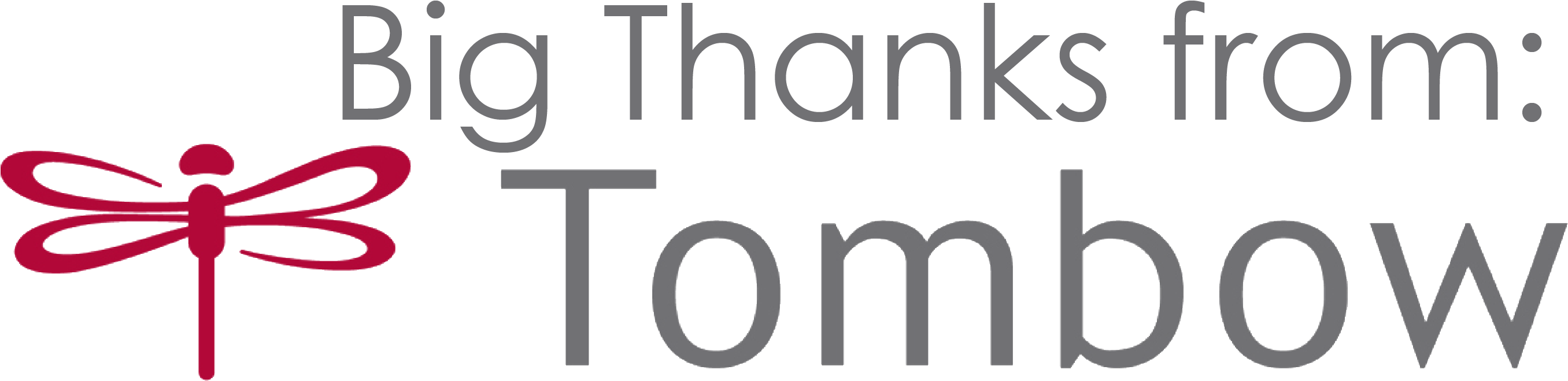 Memorial Day Blog Hop Winner - Tombow Fudenosuke Brush Pen - Twin Tip - Gray (2712x712), Png Download