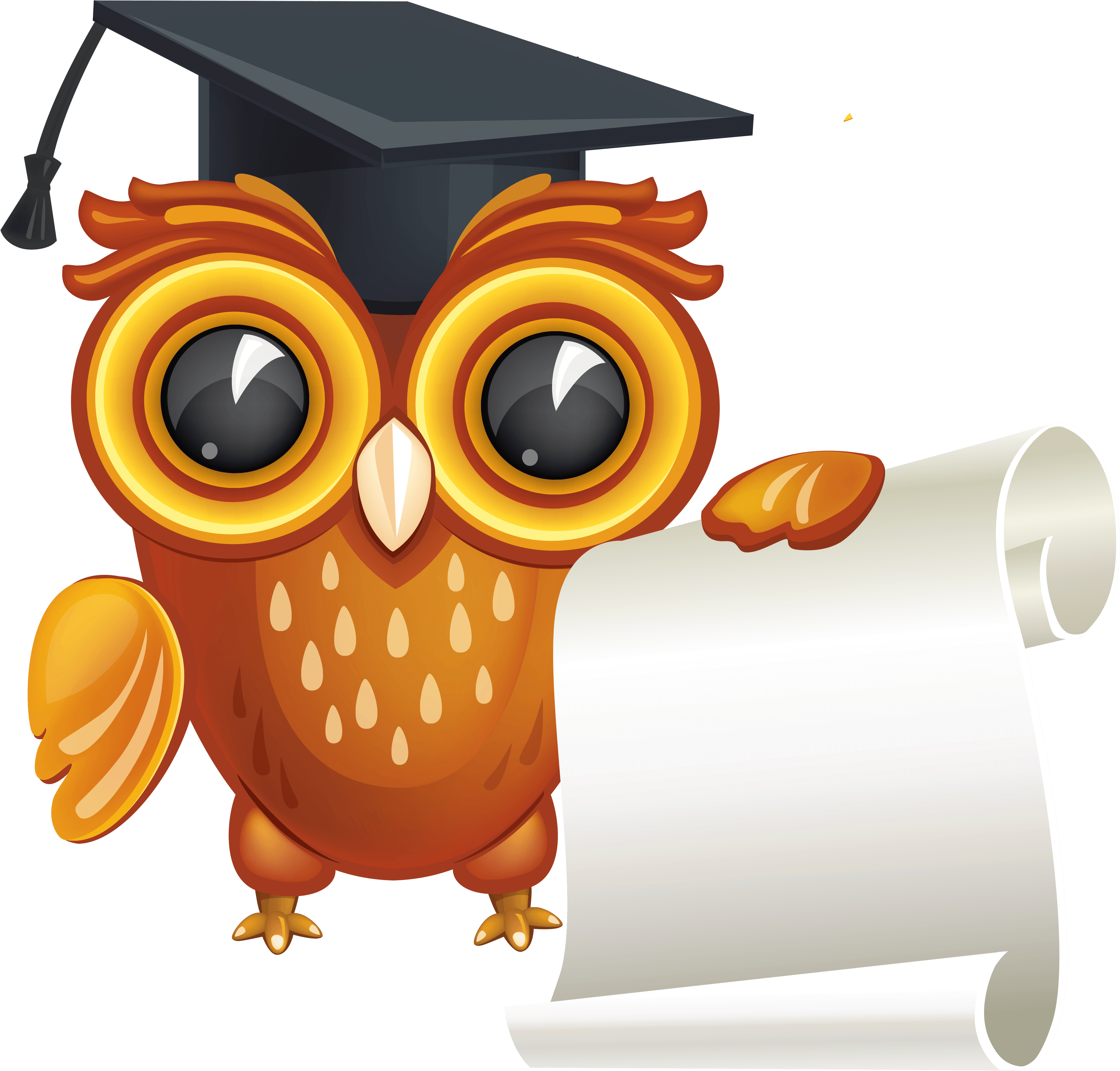 Clip Arts Related To - Diploma Clipart (4495x4187), Png Download