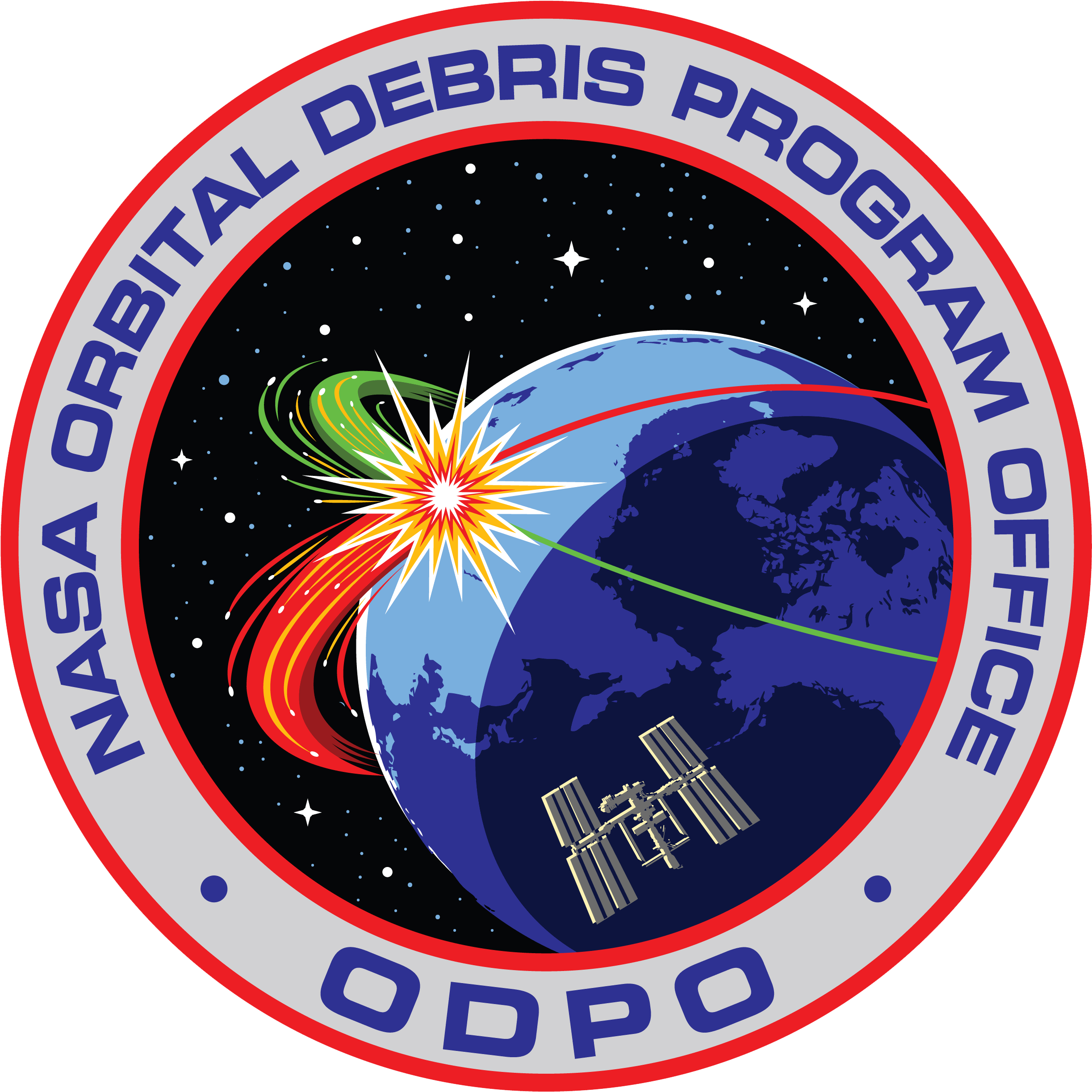 Nasa Orbital Debris Program Office (1200x1200), Png Download