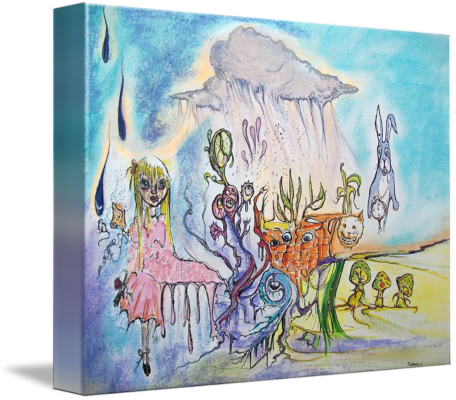 Environment Drawing Dream - Drawing (650x570), Png Download