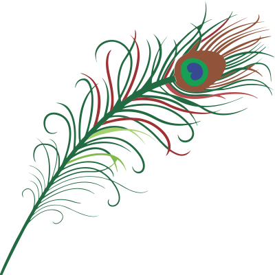Download Peacock Feather Free Png Transparent Image - Peacock Feather Clipart Png (400x400), Png Download