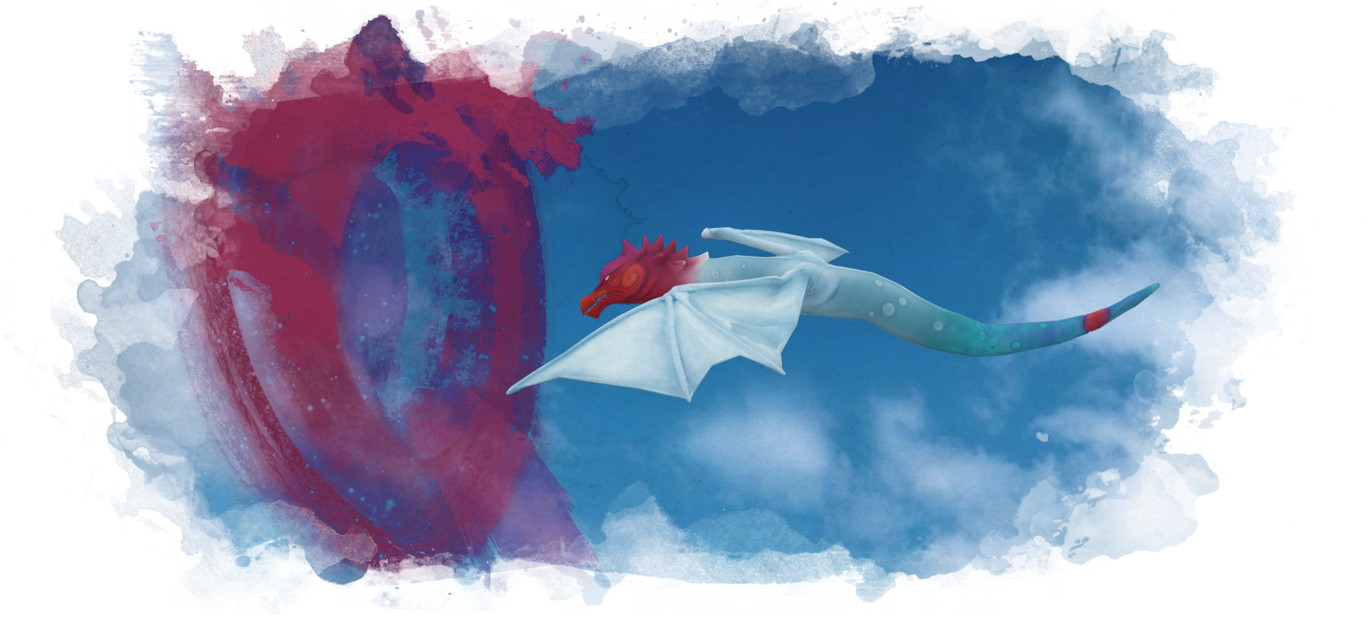 Discover - Painting (1920x867), Png Download