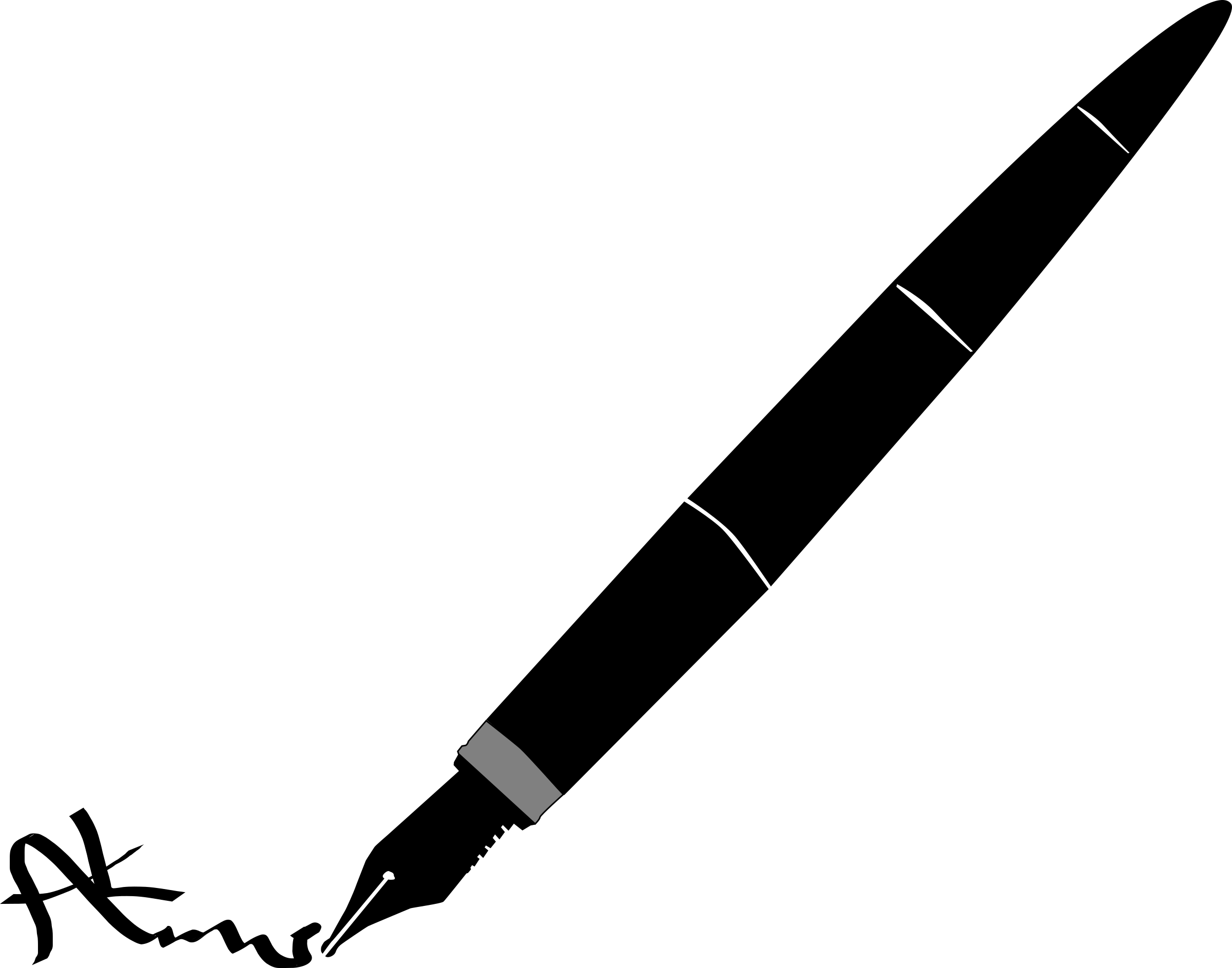 Collection Of Pen - Pen Png Clipart (2400x1887), Png Download