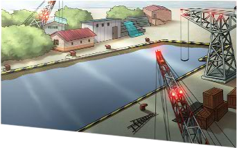 Furniture Windowbg4 5 - Kancolle Naval Base (438x360), Png Download