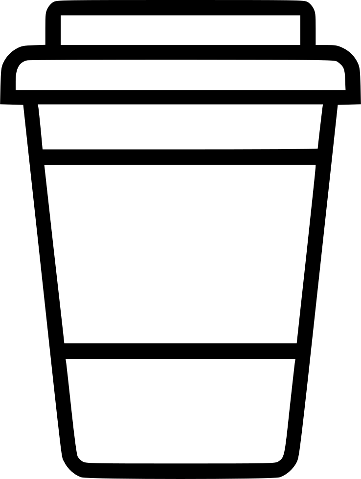 Coffee To Go Cup Svg (738x980), Png Download