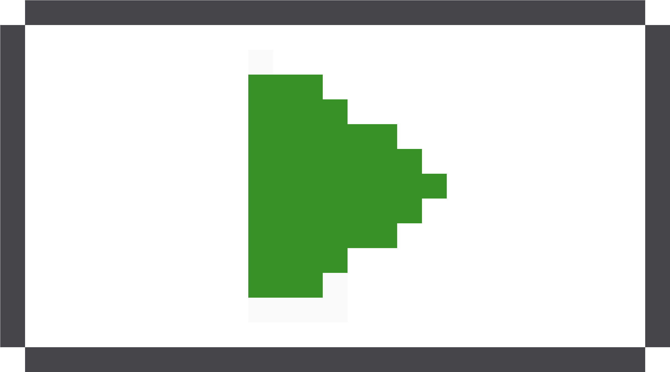 Pixel Play Button - Minecraft Pusheen Pixel Art (3300x1900), Png Download
