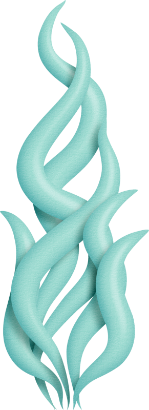 Cartoon Mermaid Blowing A Kiss With Thought Bubble - Little Mermaid Elements Png (291x800), Png Download