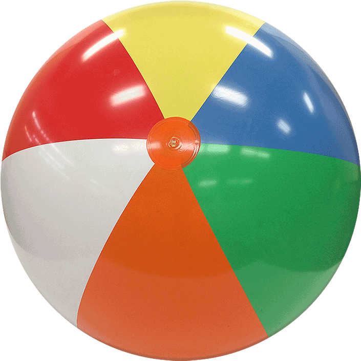 Beach Ball Transparent Png - Beach Ball (750x750), Png Download