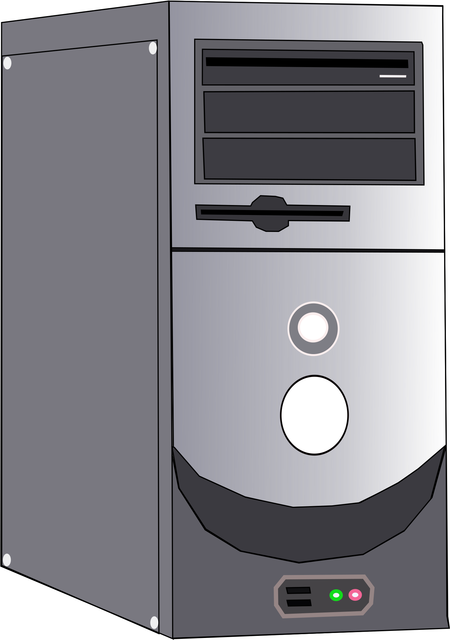 Clipart - Clip Art Of Cpu (1704x2400), Png Download