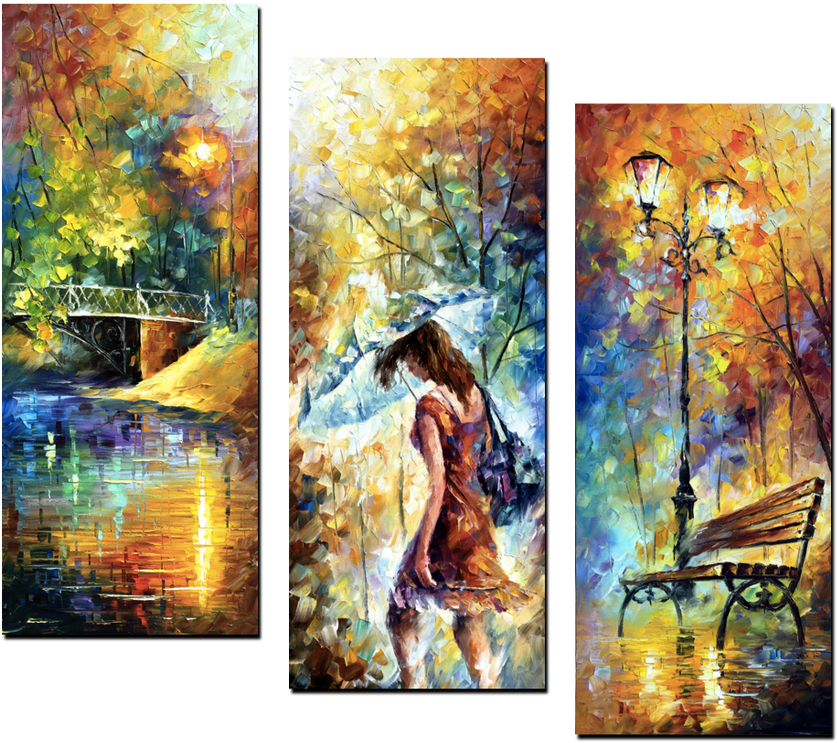 Grunge Queen On Twitter - Leonid Afremov (915x800), Png Download