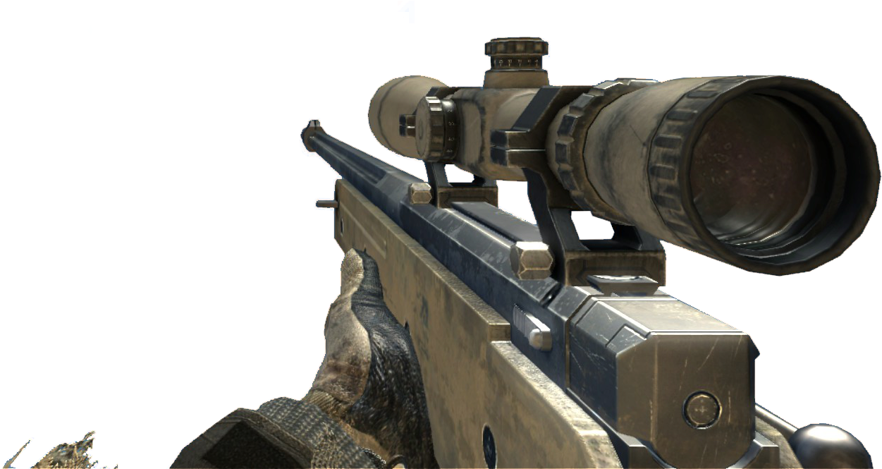 Cod Sniper Png - Call Of Duty Sniper Png (1352x664), Png Download