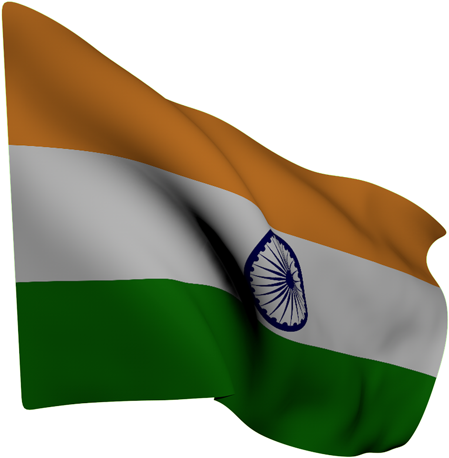 Indian Flag Orange White - Bendera Orange Putih Hijau (1280x963), Png Download