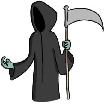 The Grim Reaper - Death (400x400), Png Download