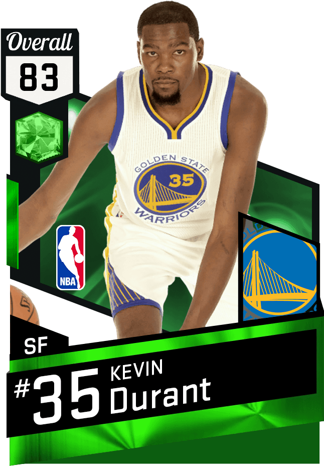 Mtdb Nba 2k17 - Kevin Durant 2k17 (651x941), Png Download