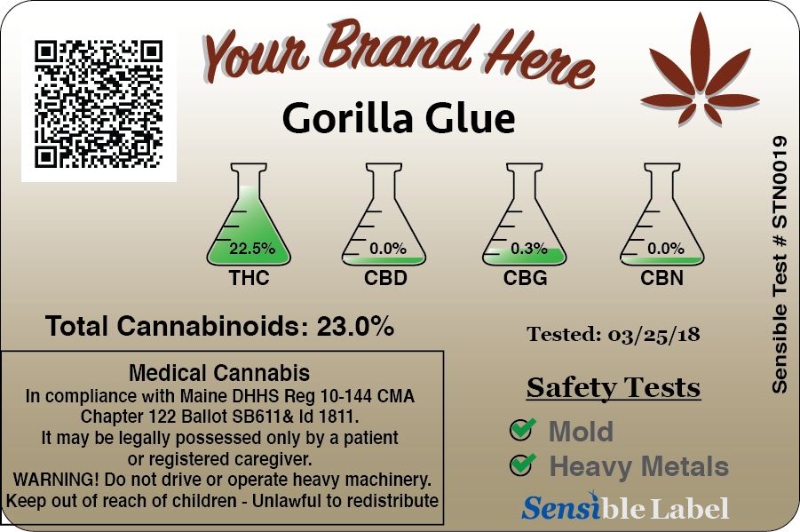 Your Brand Here Small Sensible Label - Poster (901x599), Png Download