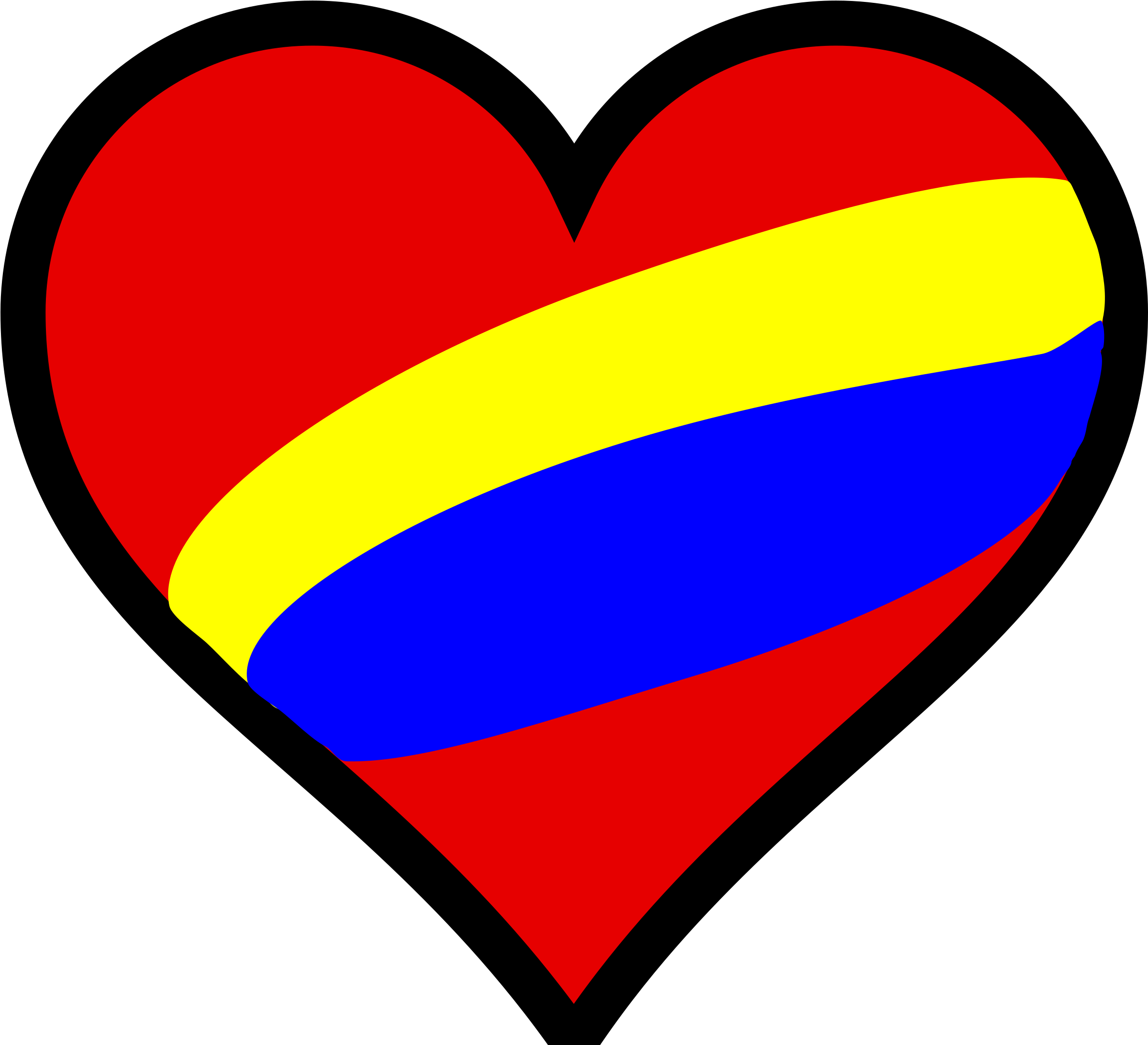 This Free Icons Png Design Of Colombia En El Corazon (2400x2229), Png Download