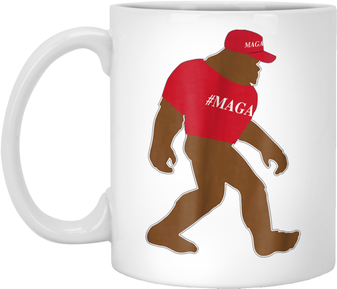 Bigfoot Silhouette (1155x1155), Png Download