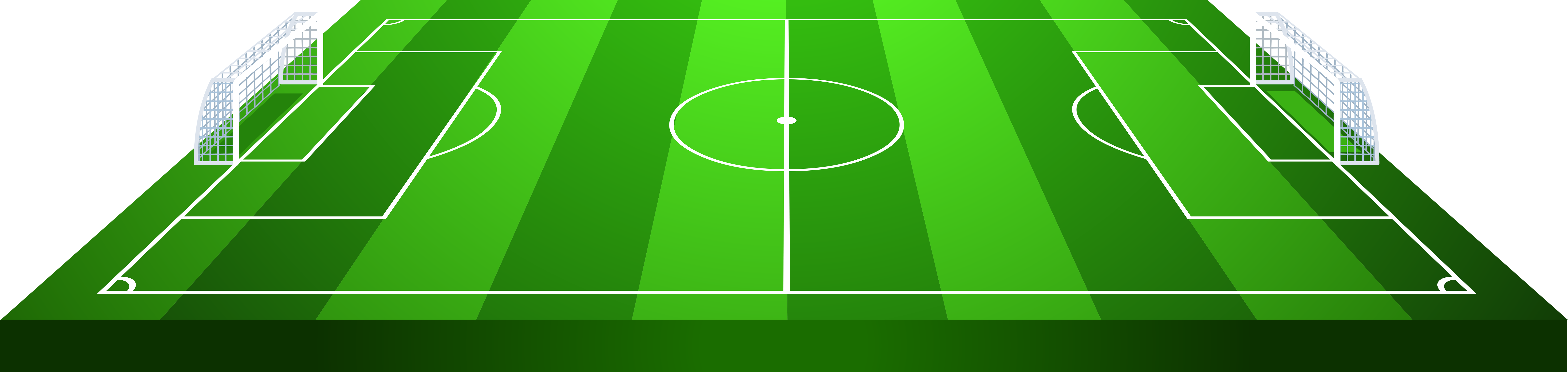 World Cup Football Pitch (8000x1957), Png Download
