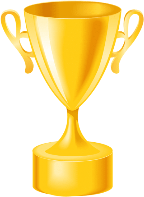 Trophy Png Clip Art Image - Trophy Png (448x600), Png Download