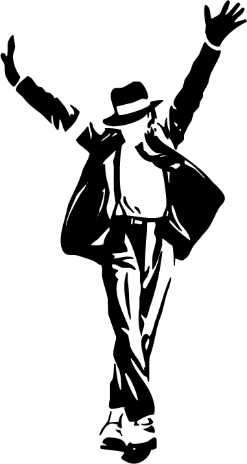 Michael-jackson - Michael Jackson Black Drawing (360x677), Png Download