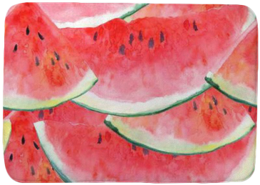 Seamless Pattern With Watermelon - Watermelon (400x400), Png Download