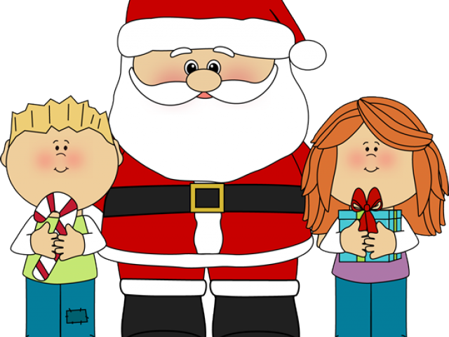Sanya Clipart Kids - Silly Santa (640x480), Png Download