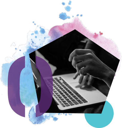 Online Broadcast - Black And White Photography Of A Computer (409x428), Png Download