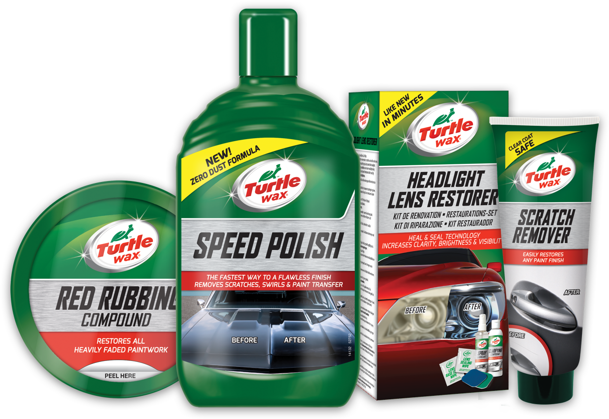 Part Of The 'renew / Restore' Range - Turtle Wax - Headlight Restorer Kit 51768 (1544x900), Png Download