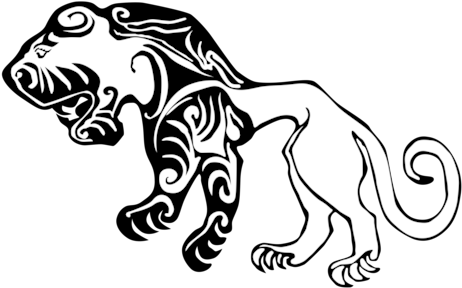 Pazyryk Burials Pazyryk Culture Ukok Plateau Tattoo - Scythian Tiger Tattoo (500x340), Png Download
