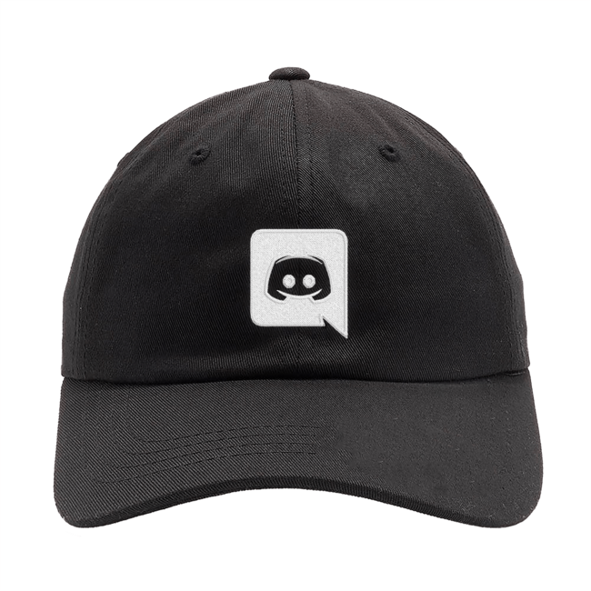 Discord Logo Dad Hat Hat - Discord Logo Dad Cap (650x650), Png Download