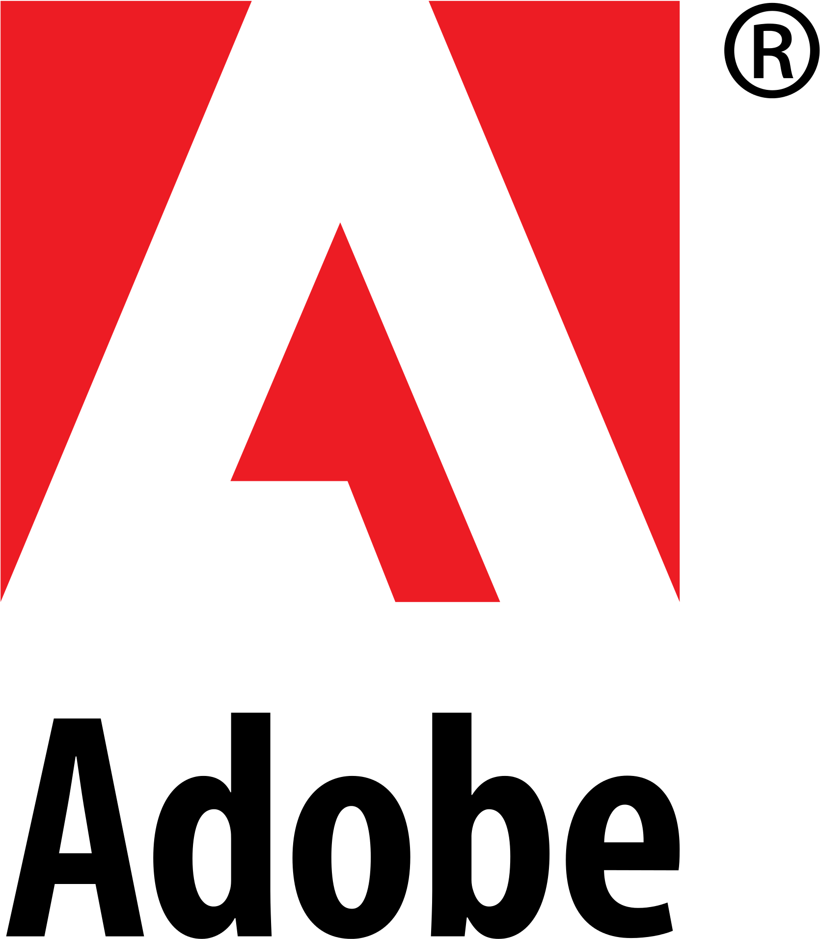 Adobe Systems Incorporated Logo - Adobe Logo Png (2000x2000), Png Download