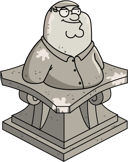 Fg Decoration Mayorpeterstatue - Peter Griffin Statue (600x600), Png Download