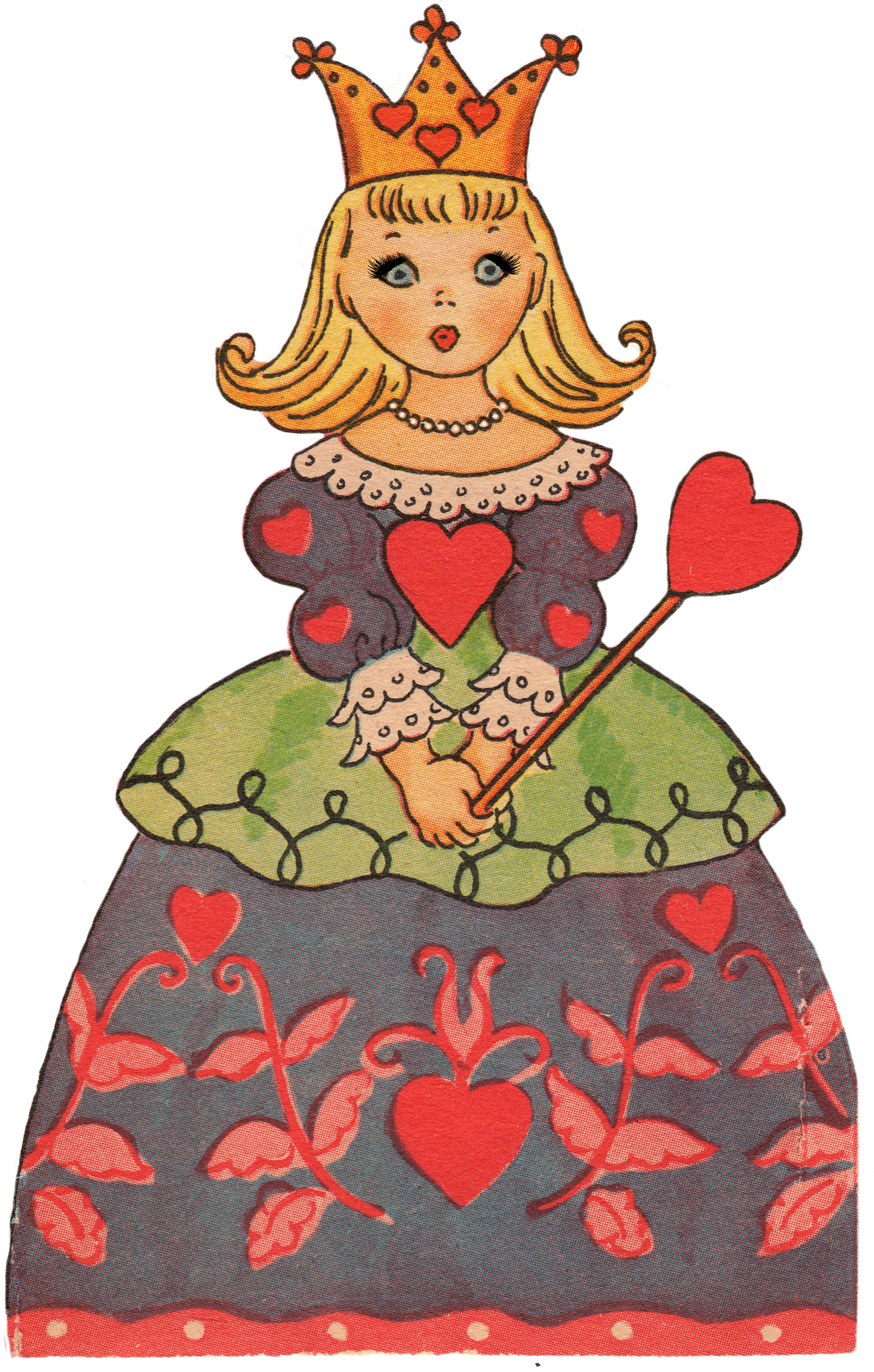 Category Profession Pictures Valentines Day Clip Art - Clipart Images Of Queen (1713x2745), Png Download