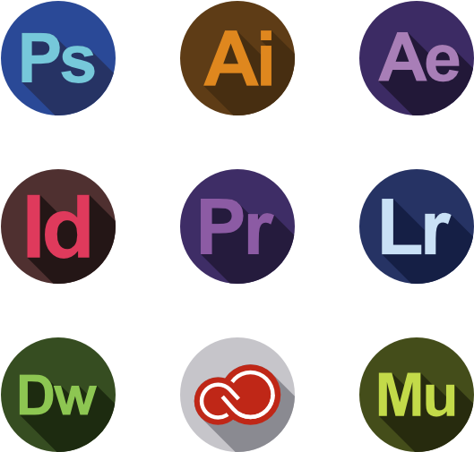 Logo Clipart Abode Adobe Icons Vector Png Free