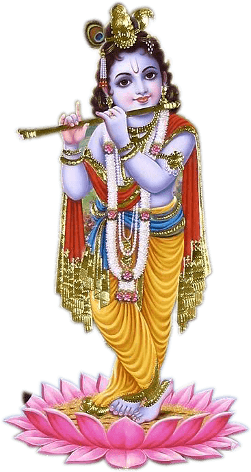 Hinduism - Lord Krishna Png (560x750), Png Download