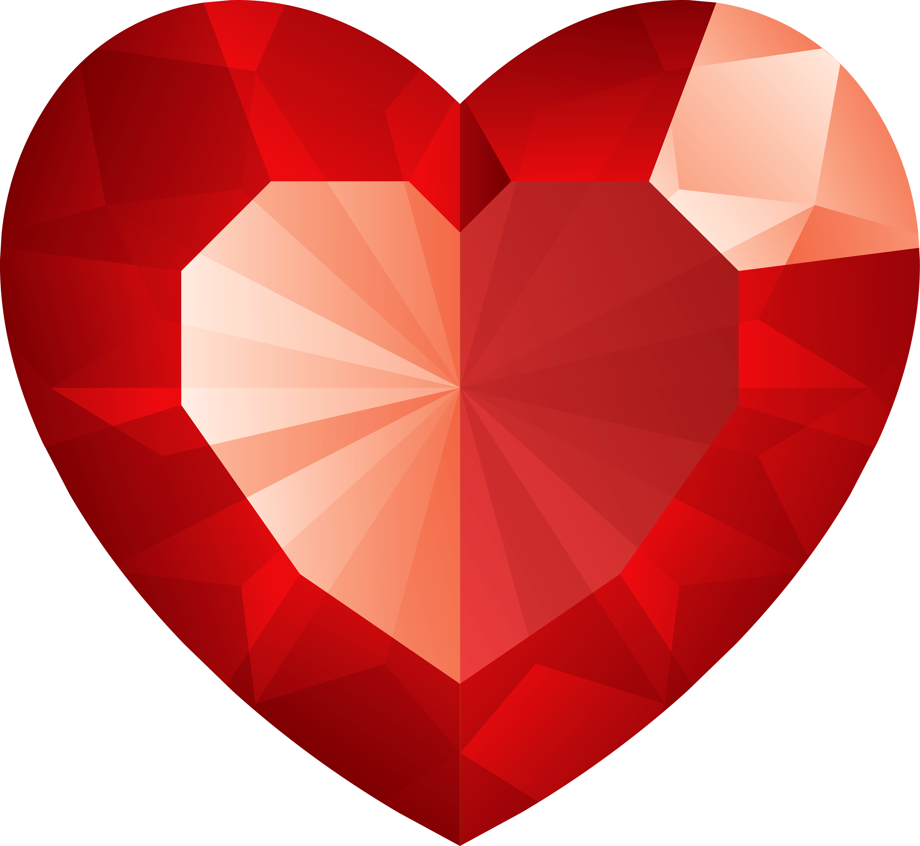 Heart Transparent Background (3167x2912), Png Download