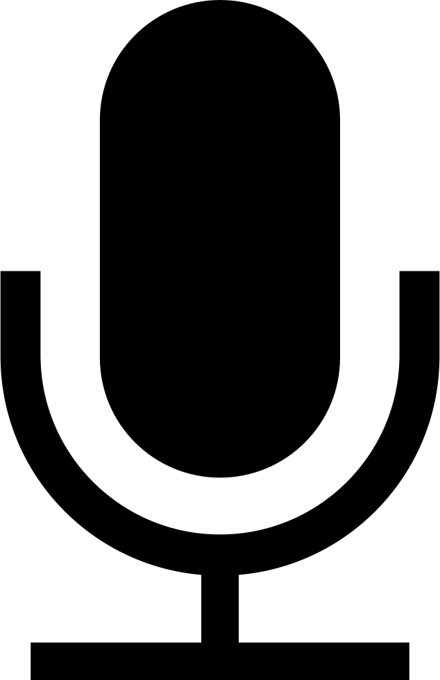 Png File - Podcast Microphone Logo Png (634x980), Png Download