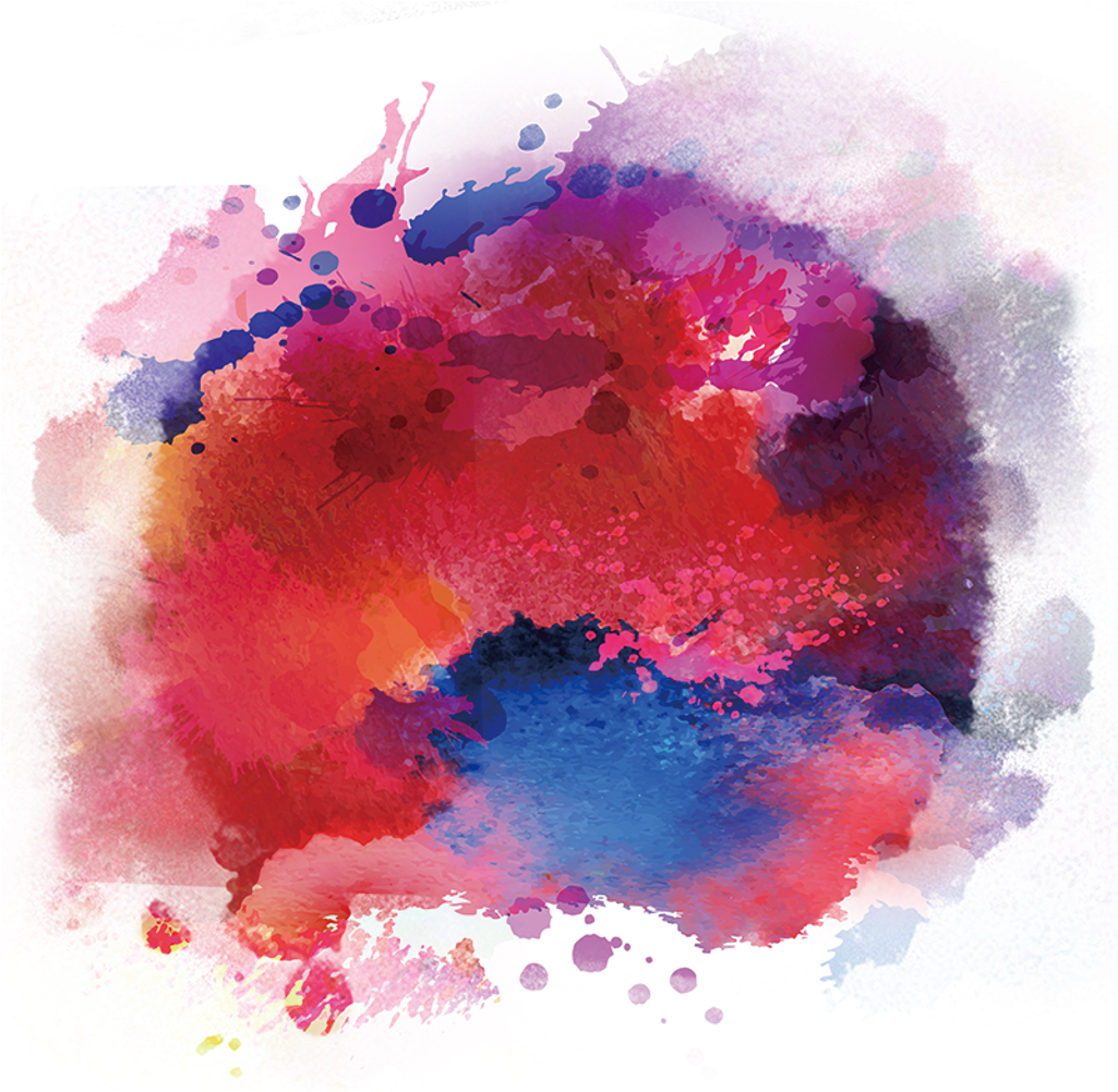 Paint Colourful Colours Watercolour Stained Stain Png - Party Poster Background Png (1024x1024), Png Download