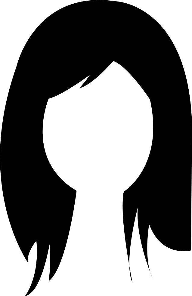 Brunette Female Woman Long Hair Comments (638x980), Png Download