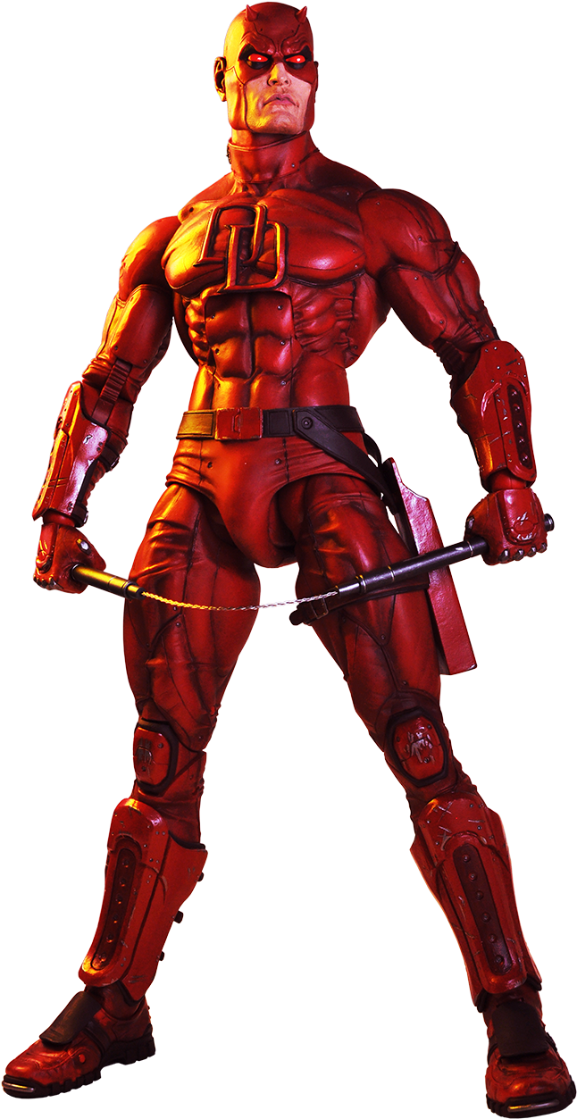 Daredevil, The Man Without Fear, Joins Neca's Line - Action Figure (736x1300), Png Download