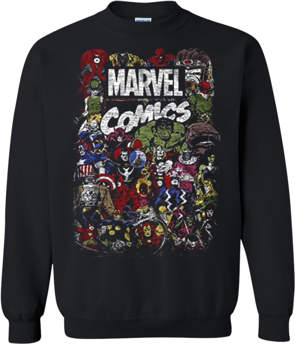 Comics Logo - Sweater (1155x1155), Png Download