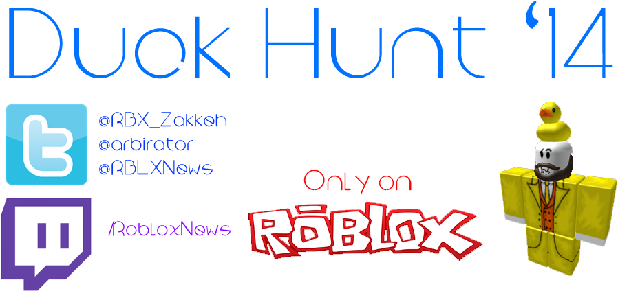 Some People May Be Informed Of The Roblox News Duck (1000x500), Png Download
