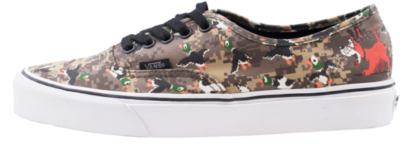 Vans / Nintendo Authentic "duck - Vans Women's Authentic X Nintendo Sneaker (620x620), Png Download
