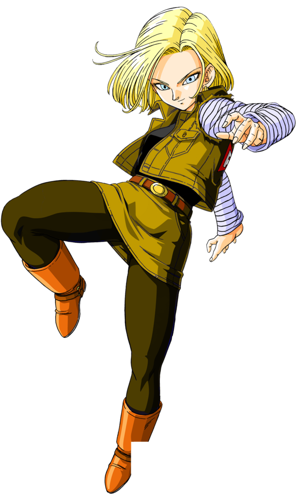 Android 18 - C 18 Dragon Ball (900x1029), Png Download