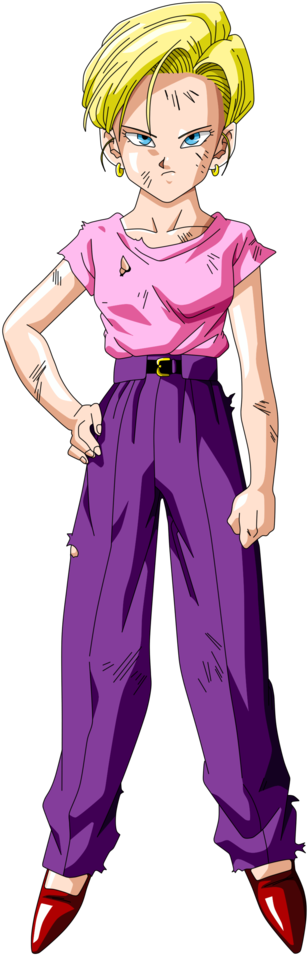 Android 18 Gt - Android 18 Dragon Ball Gt Png (1024x1024), Png Download