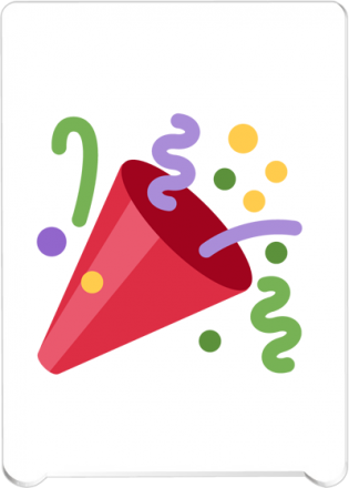 Emoji Changeable Marquee Panels - Party Emoji (315x440), Png Download