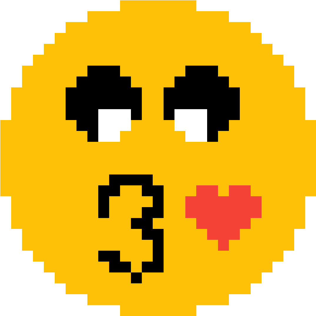 Kiss Emoji - Simpsons Donut Pixel Png (1184x1184), Png Download